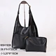 Black hobo bag